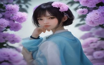 落花网收藏夹管理教程配图，个人中心界面展示，整洁有序的内容分组视图